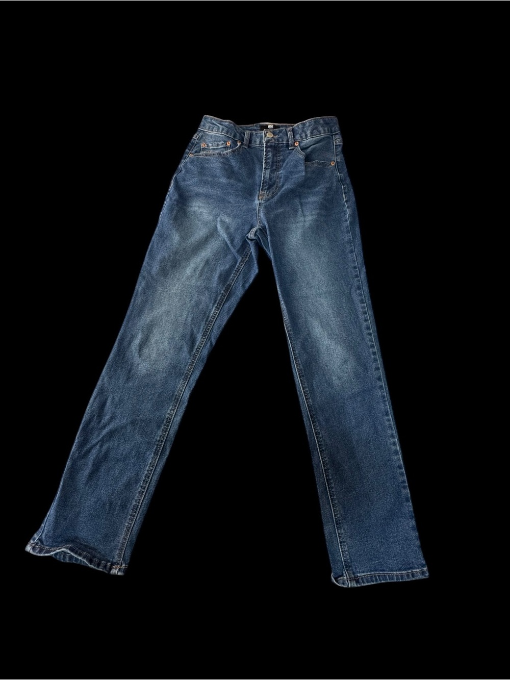 Frye Women's Straight-Leg Blue Denim Jeans